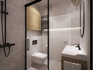 łazienka mieszkanie pod wynajem - zdjęcie od Grafika i Projekt architektura wnętrz
