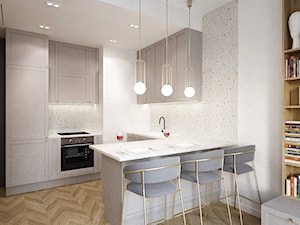 mieszkanie do wynajęcia 2 pokoje - Kuchnia, styl nowoczesny - zdjęcie od Grafika i Projekt architektura wnętrz