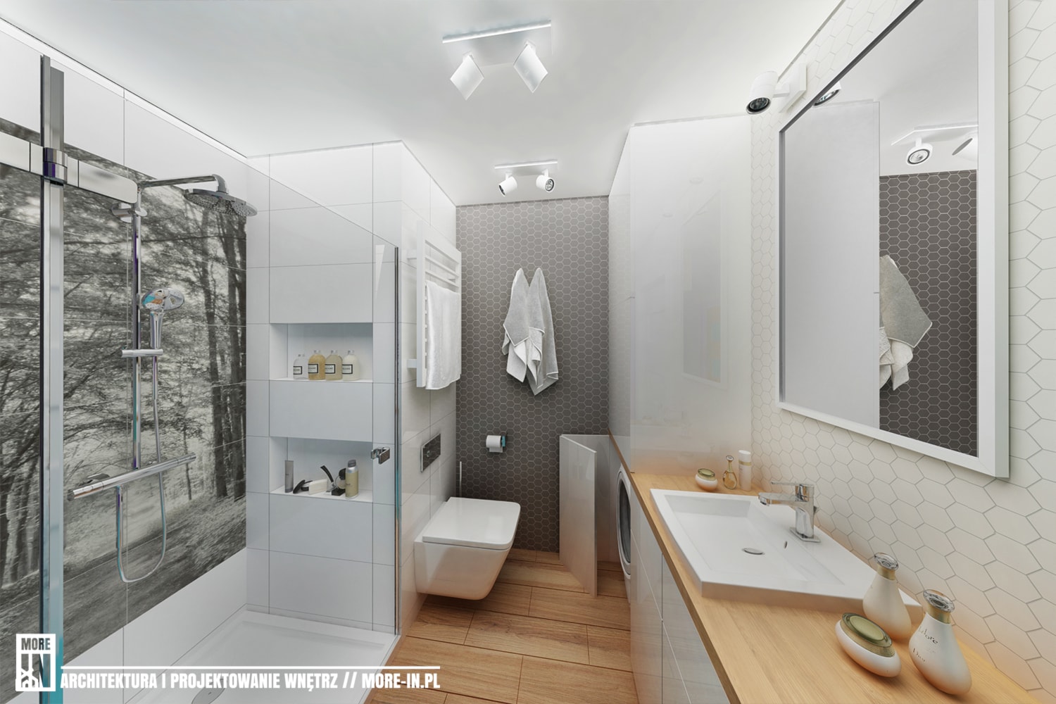 łazienka - zdjęcie od More-IN Architekci - Homebook