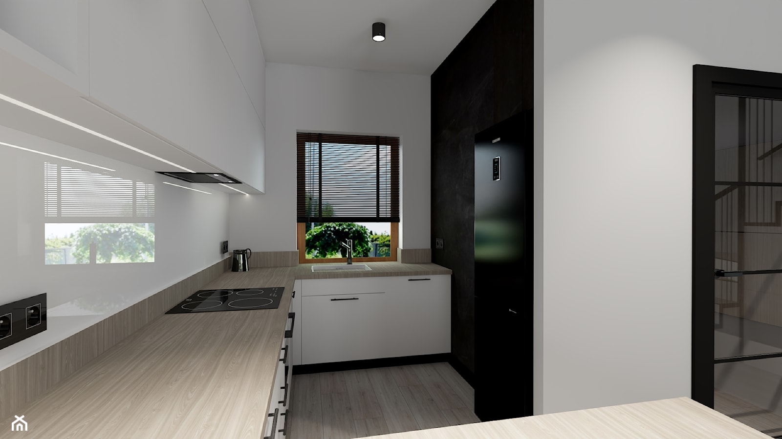 Kuchnia minimalistyczna - zdjęcie od MONOdizajn Architektura i Wnętrza - Homebook