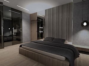 Nowoczesny dom - Sypialnia, styl nowoczesny - zdjęcie od MONOdizajn Architektura i Wnętrza