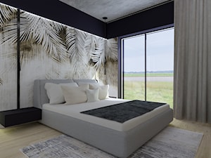 Projekt wnętrza nowoczesnego domu - Sypialnia, styl nowoczesny - zdjęcie od MONOdizajn Architektura i Wnętrza