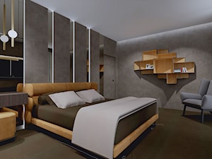 Nowoczesna sypialnia - zdjęcie od MONOdizajn Architektura i Wnętrza