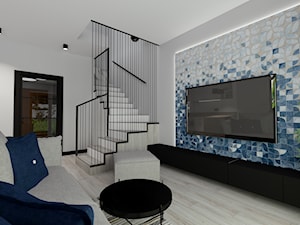 Ścianka medialna TV - zdjęcie od MONOdizajn Architektura i Wnętrza