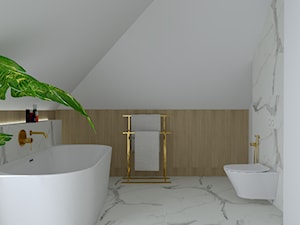 Nowoczesna łazienka - zdjęcie od MONOdizajn Architektura i Wnętrza
