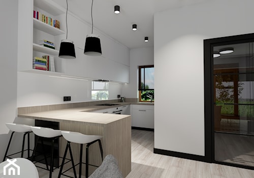 Kuchnia minimalistyczna - zdjęcie od MONOdizajn Architektura i Wnętrza