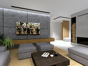 Strefa TV - zdjęcie od MONOdizajn Architektura i Wnętrza