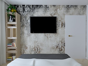 Mała sypialnia - zdjęcie od MONOdizajn Architektura i Wnętrza