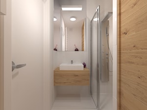 funkcjonalne dwa pokoje - Łazienka, styl nowoczesny - zdjęcie od noomo studio architektury