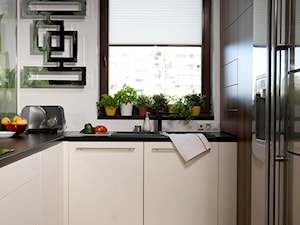 mieszkanie przy promenadzie - Kuchnia, styl nowoczesny - zdjęcie od noomo studio architektury