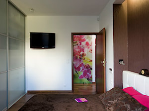 mieszkanie przy promenadzie - Sypialnia, styl nowoczesny - zdjęcie od noomo studio architektury
