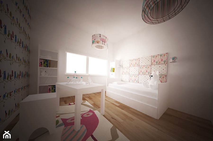 duży apartament dla 4 osobowej rodziny - Pokój dziecka, styl nowoczesny - zdjęcie od noomo studio architektury