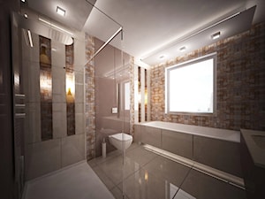 łazienka przy sypialni - zdjęcie od noomo studio architektury