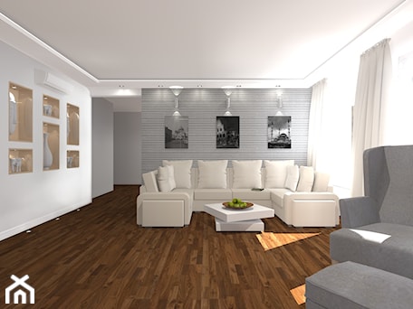 Aranżacje wnętrz - Salon: apartament Ursus - enklawa elegancji - Salon, styl nowoczesny - noomo studio architektury . Przeglądaj, dodawaj i zapisuj najlepsze zdjęcia, pomysły i inspiracje designerskie. W bazie mamy już prawie milion fotografii!