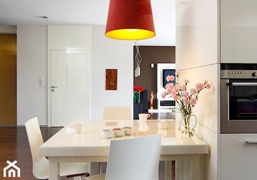 apartament na mokotowie - Kuchnia, styl nowoczesny - zdjęcie od noomo studio architektury