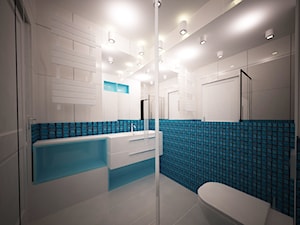łazienka dziecięca - zdjęcie od noomo studio architektury