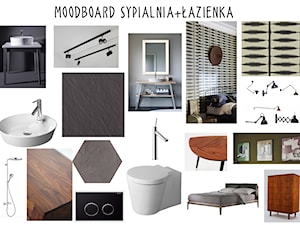 moodboard sypialnia+łazienka - zdjęcie od MARTA PERSKA INTERIORS