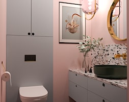 EKLEKTYCZNY MOKOTÓW - Średnia łazienka, styl nowoczesny - zdjęcie od MARTA PERSKA INTERIORS - Homebook