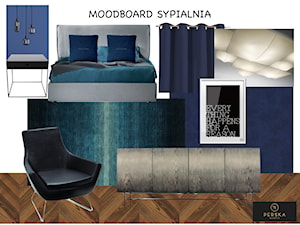 moodboard sypialnia - zdjęcie od MARTA PERSKA INTERIORS