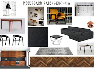 moodboard salon+kuchnia - zdjęcie od MARTA PERSKA INTERIORS