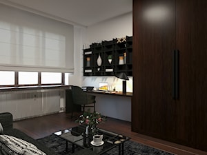 MODERN BROWN - Biuro, styl nowoczesny - zdjęcie od MARTA PERSKA INTERIORS