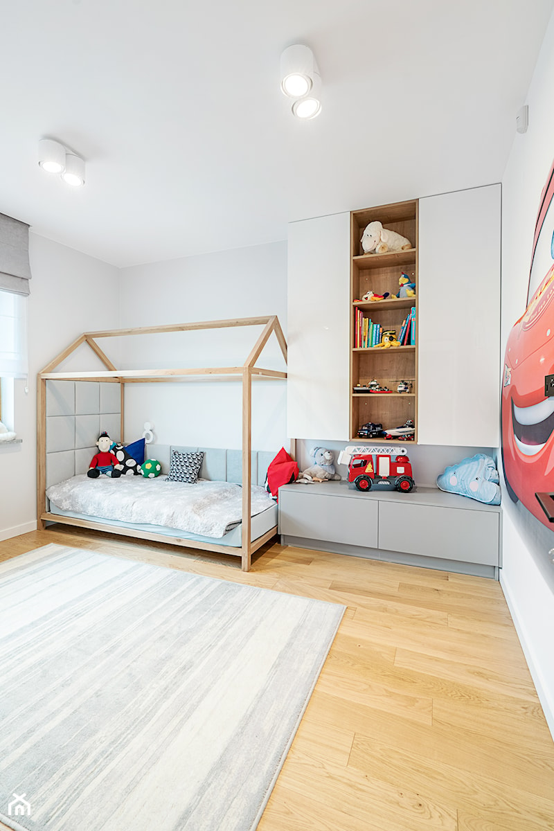 Realizacja domu w stylu soft loft D01_2019 Burkatów - Pokój dziecka, styl industrialny - zdjęcie od Aretzky Design
