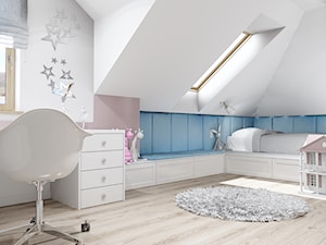 Pokój córki na poddaszu - zdjęcie od Aretzky Design