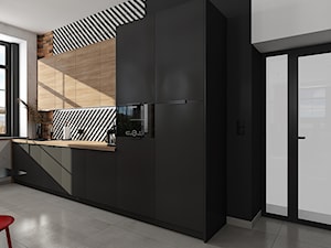 Projekt loftowego biura U01_2020 Bielawa - Wnętrza publiczne, styl industrialny - zdjęcie od Aretzky Design