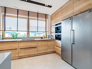 Realizacja domu w stylu soft loft D01_2019 Burkatów - Kuchnia, styl industrialny - zdjęcie od Aretzky Design