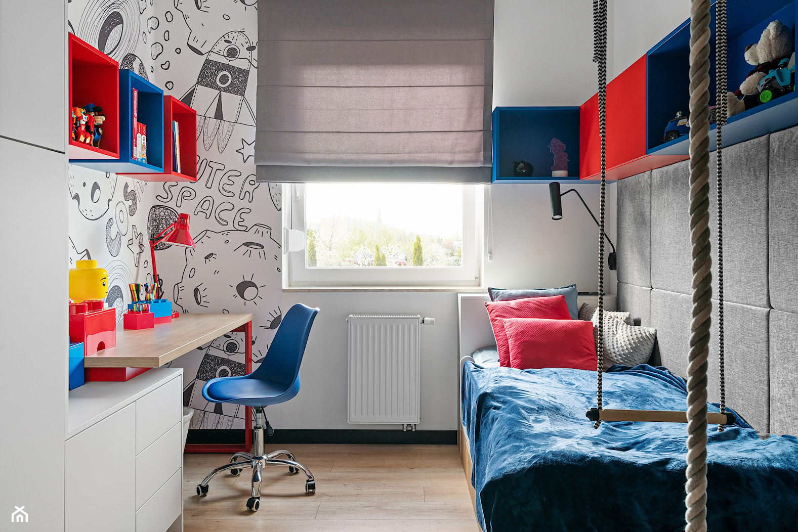 Realizacja loftowego mieszkania M01_2022 Bielawa - Pokój dziecka, styl industrialny - zdjęcie od Aretzky Design - Homebook