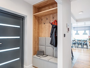 Realizacja domu w stylu soft loft D01_2019 Burkatów - Hol / przedpokój, styl industrialny - zdjęcie od Aretzky Design