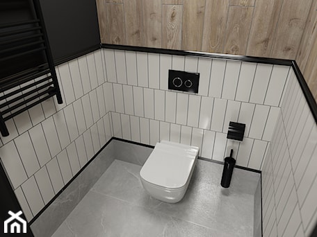 Aranżacje wnętrz - Wnętrza publiczne: Projekt toalety w biurze U02_2020 Dzierżoniów - Wnętrza publiczne, styl nowoczesny - Aretzky Design. Przeglądaj, dodawaj i zapisuj najlepsze zdjęcia, pomysły i inspiracje designerskie. W bazie mamy już prawie milion fotografii!