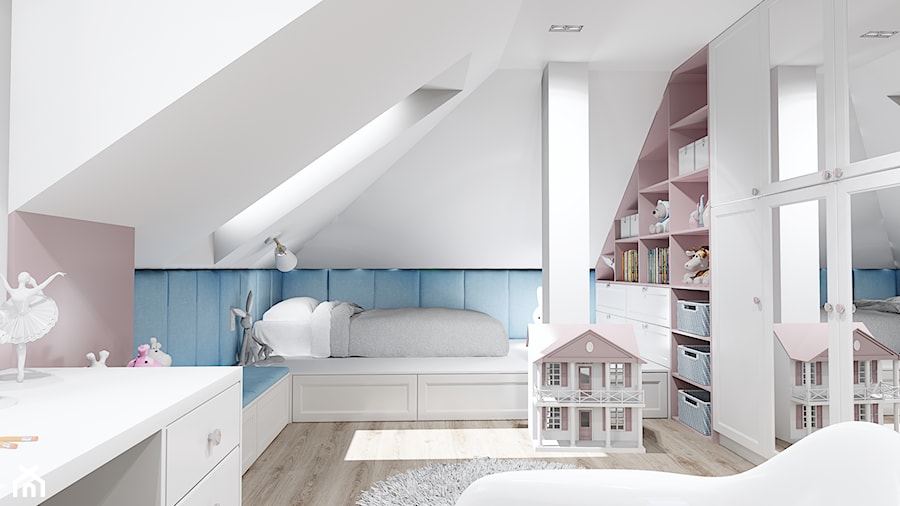 Pokój córki na poddaszu - zdjęcie od Aretzky Design