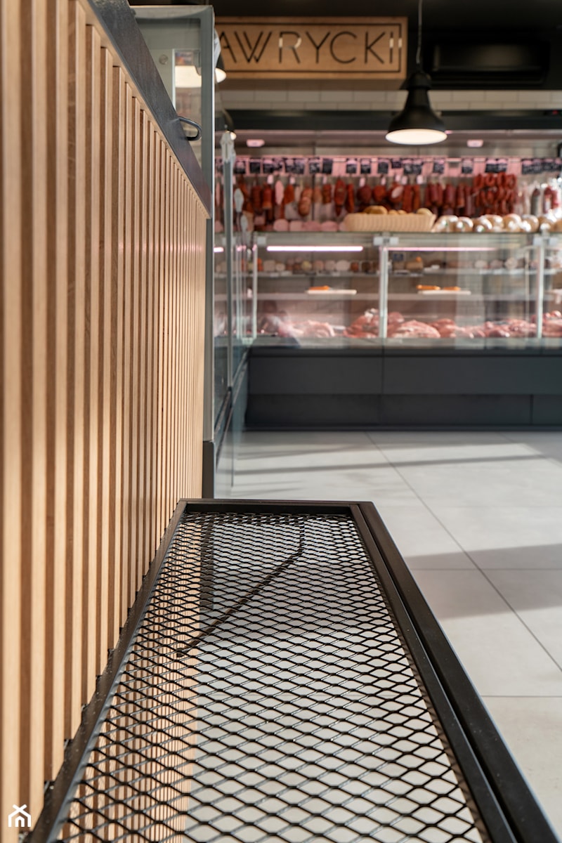 Realizacja Sklepu mięsnego U02_2022 Bielawa - Wnętrza publiczne, styl industrialny - zdjęcie od Aretzky Design