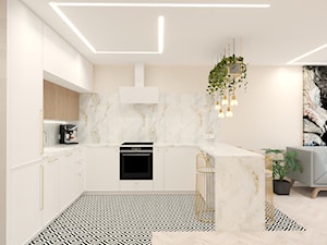 Mieszkanie dla pary - Kuchnia, styl nowoczesny - zdjęcie od Katarzyna Zawistowska Interior Design