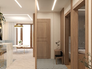 Mieszkanie dla pary - Hol / przedpokój, styl nowoczesny - zdjęcie od Katarzyna Zawistowska Interior Design