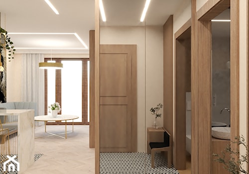 Mieszkanie dla pary - Hol / przedpokój, styl nowoczesny - zdjęcie od Katarzyna Zawistowska Interior Design