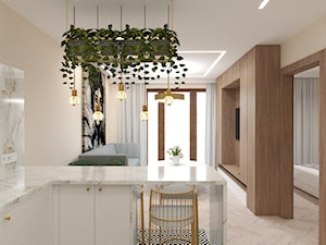 Mieszkanie dla pary - Salon, styl nowoczesny - zdjęcie od Katarzyna Zawistowska Interior Design