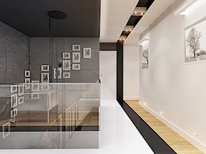 Dom 150m2 /WWA - Hol / przedpokój, styl minimalistyczny - zdjęcie od City Cube architektura wnętrz