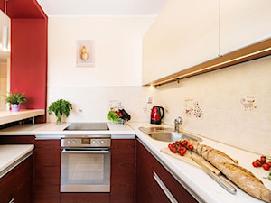 Wieliczka, Chrobrego mieszkanie 37m2 z antresolą - Kuchnia, styl tradycyjny - zdjęcie od Joanna Sokołowska 4