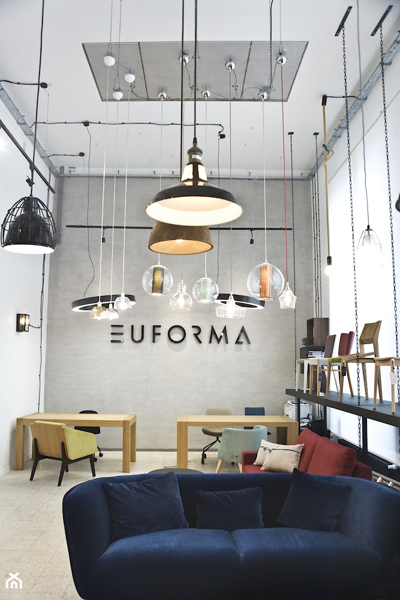 Showroom 'Euforma', Warszawa - Wnętrza publiczne, styl industrialny - zdjęcie od meinDESIGN