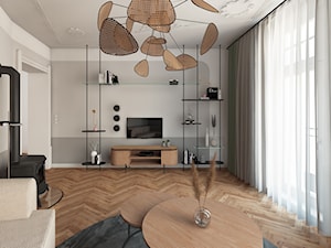 Salon, styl minimalistyczny - zdjęcie od meinDESIGN