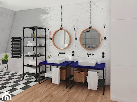 Aranżacje wnętrz - Łazienka: Łazienka w stylu loft - Łazienka, styl industrialny - meinDESIGN. Przeglądaj, dodawaj i zapisuj najlepsze zdjęcia, pomysły i inspiracje designerskie. W bazie mamy już prawie milion fotografii!