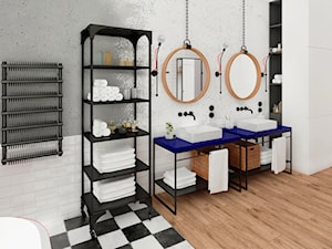 Łazienka w stylu loft - Łazienka, styl industrialny - zdjęcie od meinDESIGN