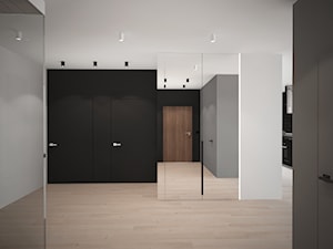 Apartament w Nordic Haven, Bydgoszcz - Hol / przedpokój, styl minimalistyczny - zdjęcie od meinDESIGN
