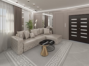 Salon Modern Glamour - Salon, styl glamour - zdjęcie od meinDESIGN