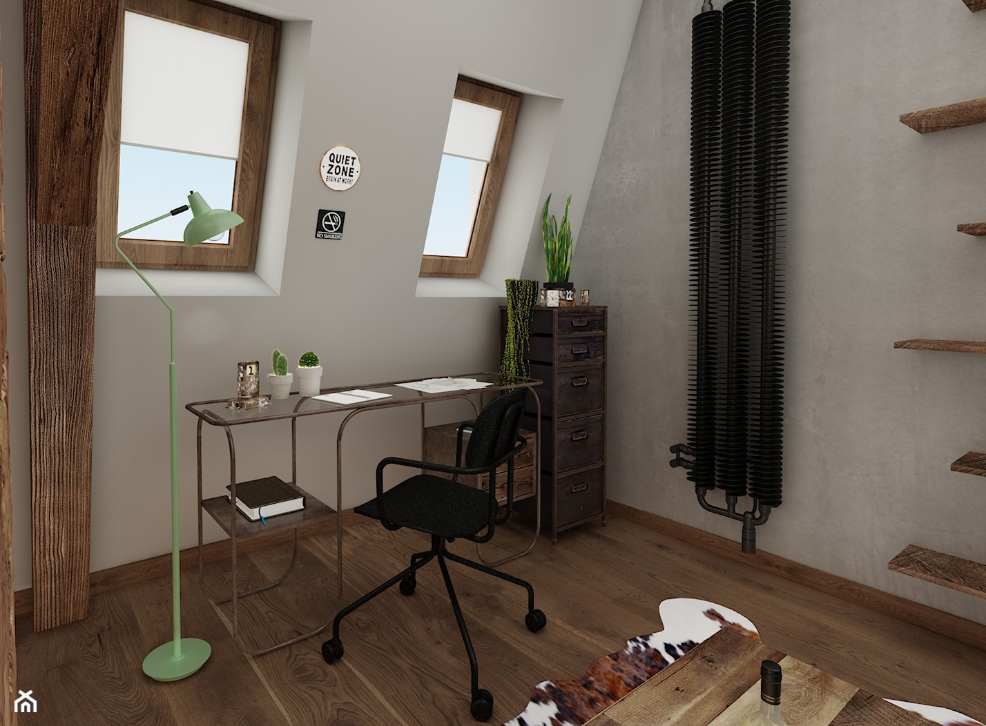Domowe biuro - zdjęcie od meinDESIGN - Homebook