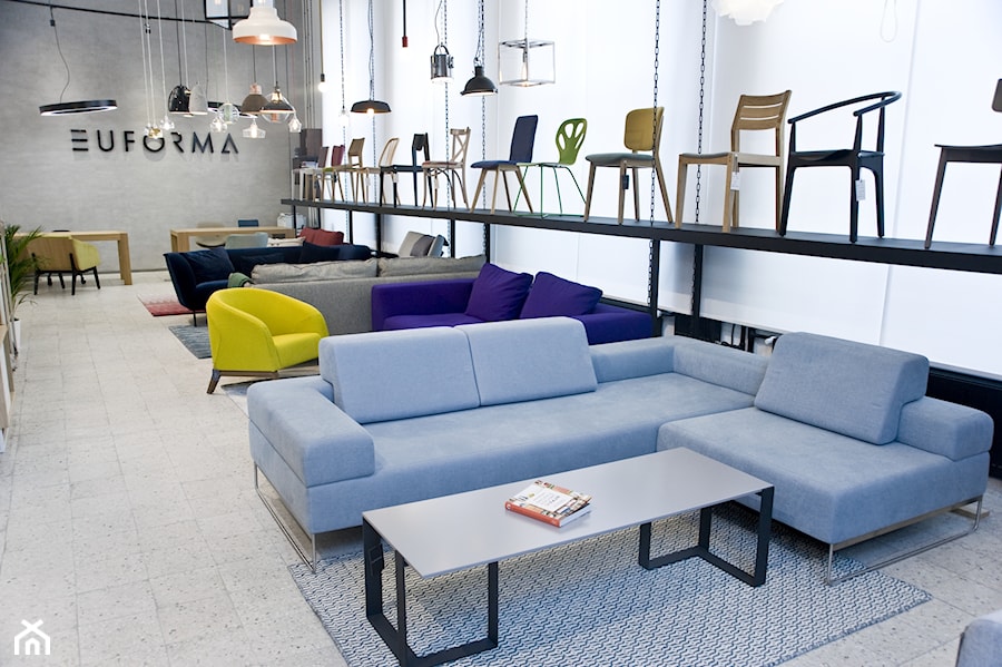 Showroom 'Euforma', Warszawa - Wnętrza publiczne, styl industrialny - zdjęcie od meinDESIGN