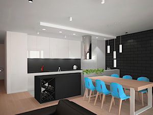 Apartament w Nordic Haven, Bydgoszcz - Salon, styl minimalistyczny - zdjęcie od meinDESIGN