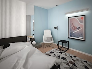 Apartament w Nordic Haven, Bydgoszcz - Salon, styl minimalistyczny - zdjęcie od meinDESIGN